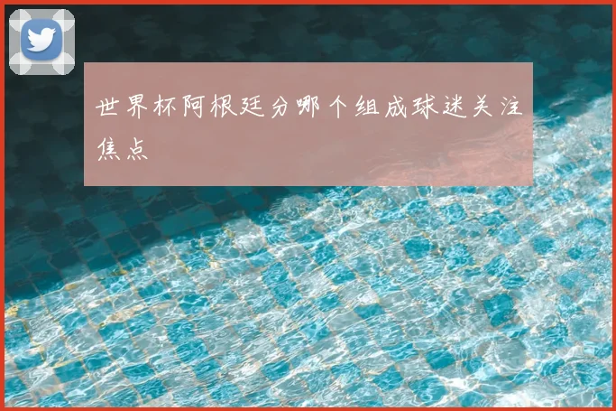 世界杯阿根廷分哪个组成球迷关注焦点